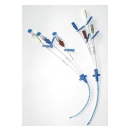Cateter venoso central de 2 lumenes, de...